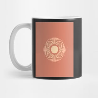 Sun Burst - Dust Pink Mug